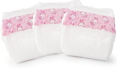 Luiers voor Poppen - Perfecte Accessoire voor Rollenspellen (3 Stuks)