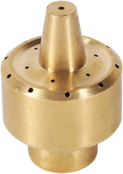 Koperen Fonteinspuitstuk voor Tuin- en Vijvergebruik - 1/4", 1/2", 3/4" - Porous Spray Head voor Waterverdeling en Decoratie