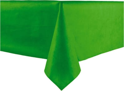 Givi Italia Tafelkleed - groen - non woven - 140 x 240 cm - waterafstotend - wasbaar