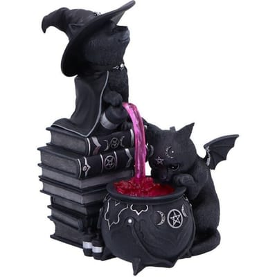 Nemesis Now - Gothic beeld - Cult Cuties Curious Cauldron - voor Geen - zwart