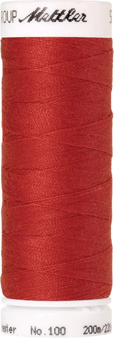 Amann Mettler Seralon Naaigaren – Wildfire (0501) – 200 m – No. 100 – 100% Polyester – Per Stuk