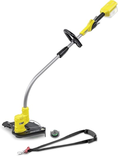 Accu Grastrimmer - Draadloze Trimmer - Gazon Onderhoud - Verstelbare Snijbreedte - 33 cm Snijdiameter - Beige