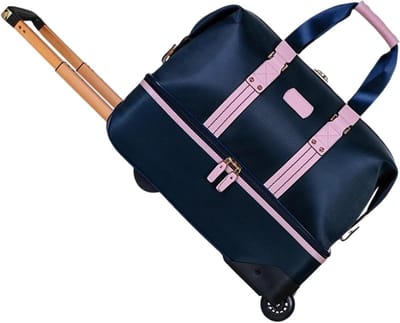 Reiskoffer Trolley - Handbagage Koffer - Reizen Opslag - Combinatieslot - 52x30x40cm - Zwart