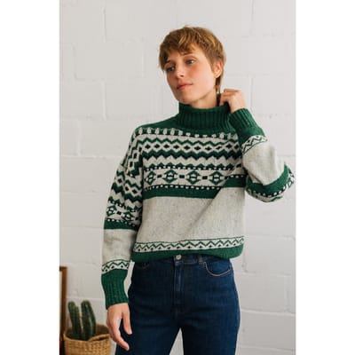 TWOTHIRDS Astypalaia - Jacquard Maat: XS | Gebreide Truien Outlet | Dames