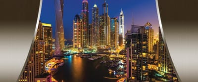 View Dubai City Skyline Photo Wallcovering