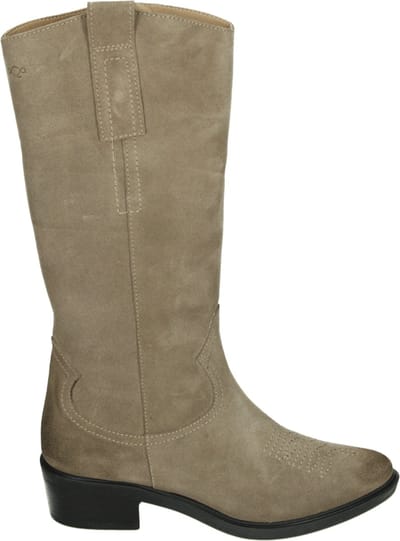 AQA Shoes - A8497 - Cowboylaarzen - Kleur: Taupe - Maat: 38