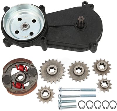 Dailygoods- Versnellingstransmissieset Vervanging voor 43/47/49cc - Pocket Mini-Fiets - Scooter - ATV - Schakelmechanisme - Uitgebreide Accessoires - Versnellingsbak