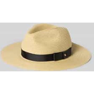 Strohoed met hoedband model 'PCK CL FD U'