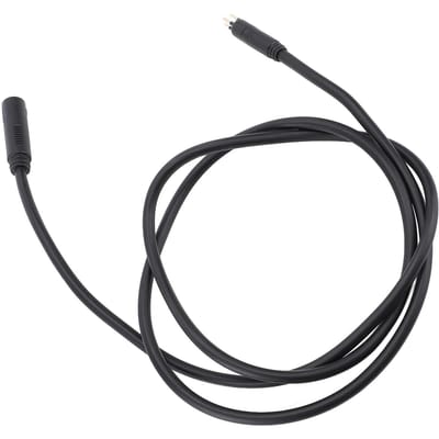 Câble Moteur Vélo Électrique ABS 130CM Étanche 6 Broches Femelle vers Mâle Câble d'Extension Moteur gray