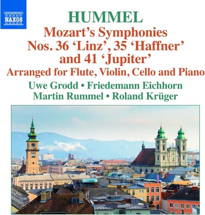 Uwe Grodd, Friedemann Eichhorn, Martin Rummel, Roland Krüger - Hummel: Arrangements Of W.A.Mozart's Symphonies (CD)