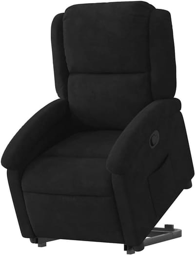 Sta-op-stoel - Senioren stoel - Comfortabel relaxen - Elektrische heffunctie - 135 graden kantelbaar - Zwart