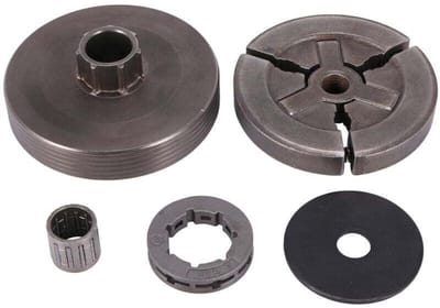 Koppelingsdrum, velg, tandwiel, lager, naaldlager. geschikt geschikt voor geschikt voor kettingzagen uit de 4500-, 5200- en 5800-serie.
