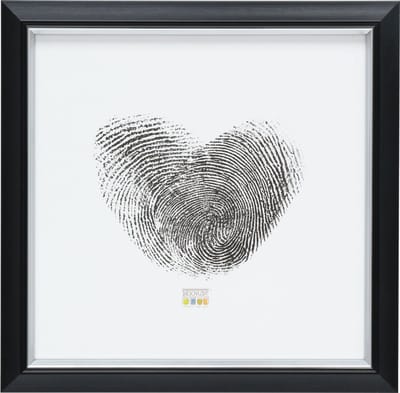 Deknudt Frames fotolijst S42JH2 - zwart met biesje -  foto 20x20 cm