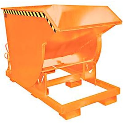 Kiepbak BKM 150, gelakt oranje