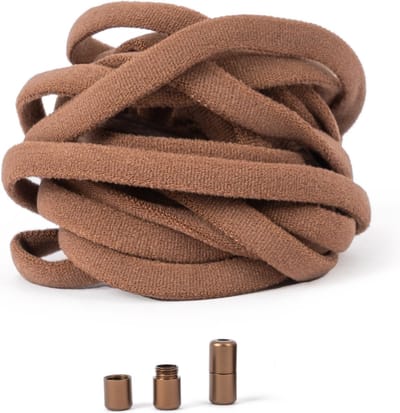 GBG Elastische Veters 100 - 150CM - Bruin - Schoenveters - Laces