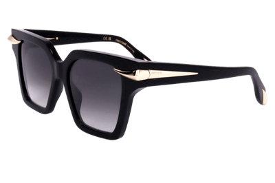 Roberto Cavalli SRC002M 0700 Zonnebril - Unisex - Zwart