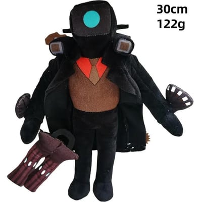Titan Speakerman Pluche Speelgoed Sinistere Klokman Upgrade Knuffel Draak Boormens Donkere Titan Klokman Pluche Titan Tvman Pop