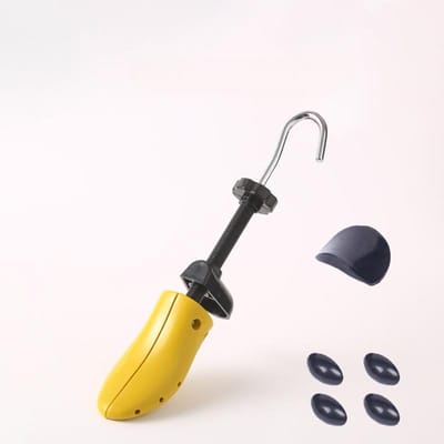 1 stuk schoenspanner schoenspanners verstelbare lengte en breedte voor mannen en vrouwen geel