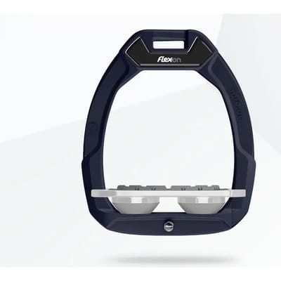 Veiligheidsschoenen voor paardrijden Plat Grip Blauw/Grijs/Grijs Flex-On Safe-On