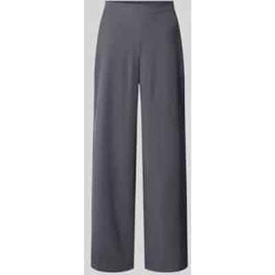 Stoffen broek van viscosemix met elastische band