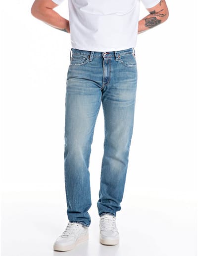 Replay M1038r.000.814838 Spijkerbroek Blauw 30 / 30 Man