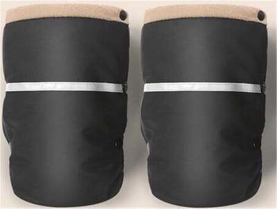 Winter kinderwagenhandschoen - Warme handmof - Buitenactiviteiten - Vergrendelt temperatuur - Universeel - Beige