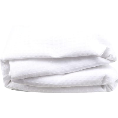 Douchegordijn Effen Kleur Ademend Dubbellaags Afneembare Voering Waterafstotend Polyester 180x220cm / 71x87in white
