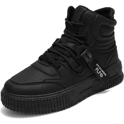 Hoge herenschoenen voor de herfst en winter, trendy boardschoenen, veelzijdige sport- en vrijetijdsschoenen voor tieners. 46