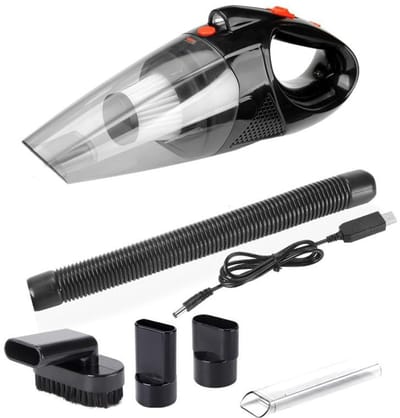 Ynkkvre - handstofzuiger - met ultrakrachtige motor 42000 TR/min – draadloos, 5000Pa zuigkracht – LED verlichting voor nat en droog reinigen