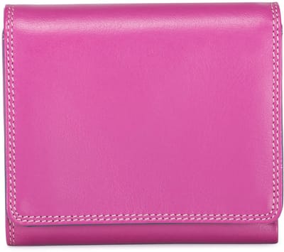 Mywalit Portemonnee RFID-bescherming Leer 10.5 cm - Dames - Horizontaal - sangria multi