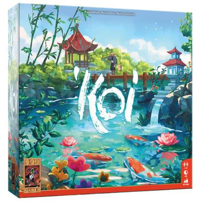999 Games - Koi - toegankelijk familiespel - Bouw je eigen Japanse tuin!