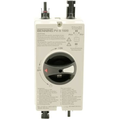 Benning PV-S 1500 Fotovoltaïsche meter