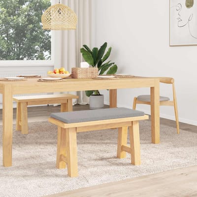 vidaXL - Bankkussen - Sherpa - Stof - Lichtgrijs - Diepte - 35 - cm