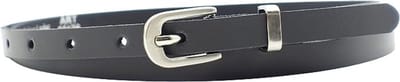 Fana Belts Leren Ceintuur Grijs - Heup en Tailleriem - Taillemaat 115 - Kado Vrouwen