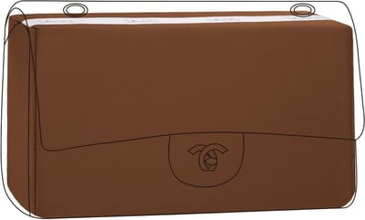 Zijden Kusseninzet voor Handtas, Luxe Handtas Organizer en Purse Shaper, Ideaal voor Flap Handtassen (Goud, Jumbo30)