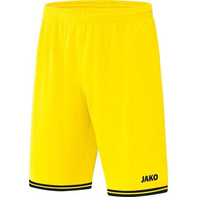 Jako Center 2.0 Basketbalshort Heren - Zwart / Citroen | Maat: M