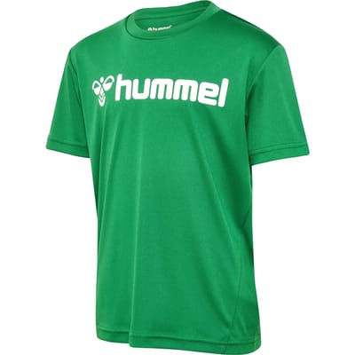 Hummel kindersportshirt met Hmllogo, jersey, kort mouw, kinderen 226164