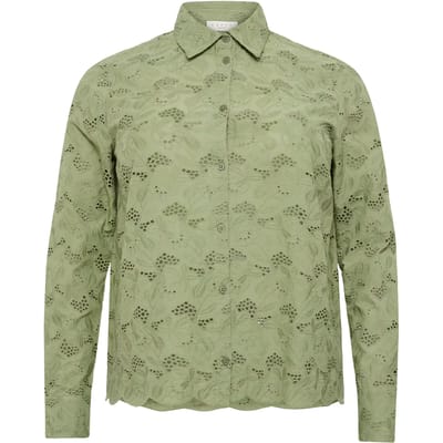 Damesblouse met lange mouwen KAFFE Curve KCTiara