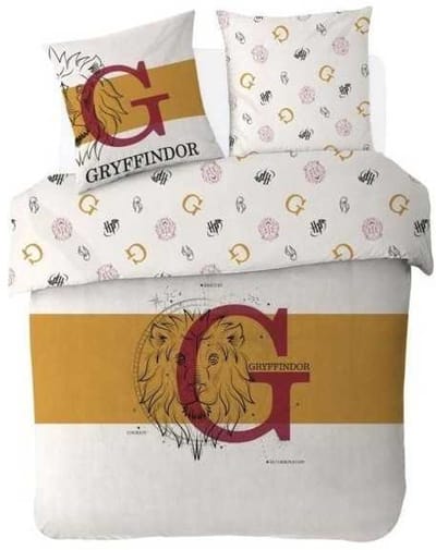 Harry Potter dekbedovertrek Griffindor 200x200cm - 100% katoen