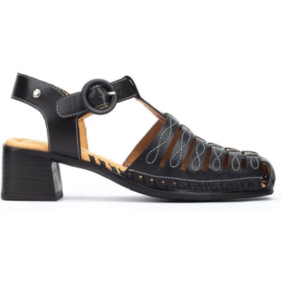 Pikolinos Romana - dames sandaal - Zwart - maat 41 (EU) 8 (UK)