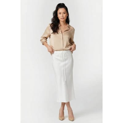 IRO Paris Zaret White Size: XS | Midi Skirts Outlet | Dames | Wit