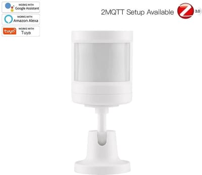 MOES Tuya ZigBee Motion Sensor | PIR | Werkt met Tuya Smart en SmartLife | automatiseer verlichting of slimme stekkers | inbraakbeveiliging