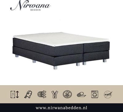 Topdekmatras - Topper 150x190 - NASA-VISCO/Gel Traagschuim 6 cm dik