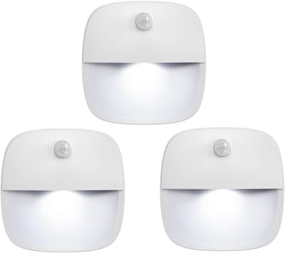 Draadloze LED Nachtlampjes met Bewegingssensor - Set van 3 - Automatische Verlichting voor Kast en Gang