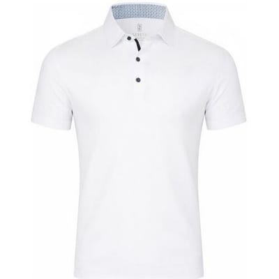 Desoto Polo Fine Details Kent Collar Wit / male