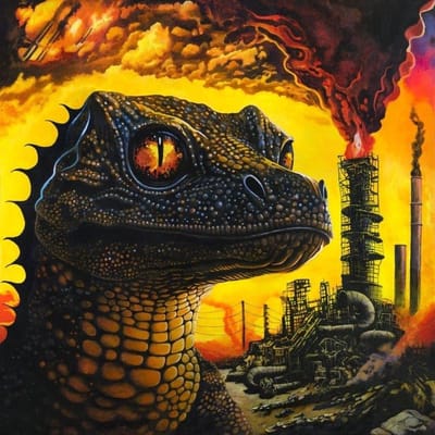 King Gizzard & The Lizard Wizard - Petrodragonic Apocalypse; Or, Dawn Of Eternal Night: An Annihilation Of Planet Earth And The Beginning Of Merciless Damnation (2 LP) (Coloured Vinyl)