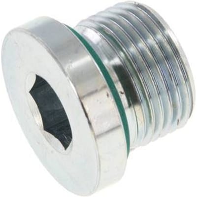 Plug M20 X 1.5 Staal FKM met Binnenzeskant 400bar [2 Stuks]