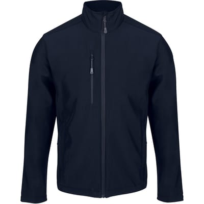 Regatta Heren Eerlijkheid gemaakt van gerecycled Softshell-jasje (Marine)