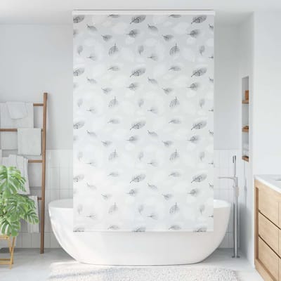 vidaXL - Doucherolgordijn - met - cassette - 130x240 - cm - stofbreedte - 126 - cm
