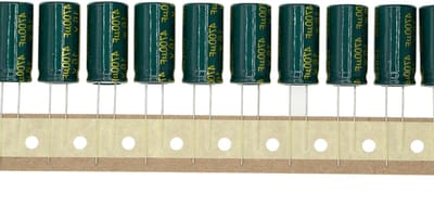 Elektrolytische Condensator - Aluminium Condensator - Elektronische Circuits - Hoge Frequentie Lage ESR - 20 Stuks 16V 4700UF - Groen